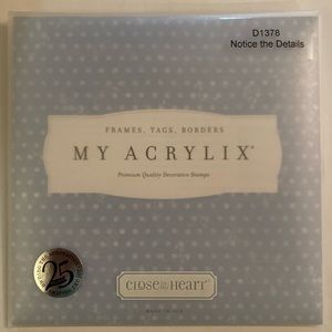 Close To My Heart - My Acrylix Stamps